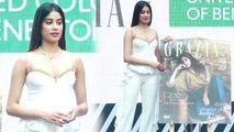 Janhvi Kapoor LOOKS stunning at the Launch Of Grazia's March 2020 Cover |FilmiBeat