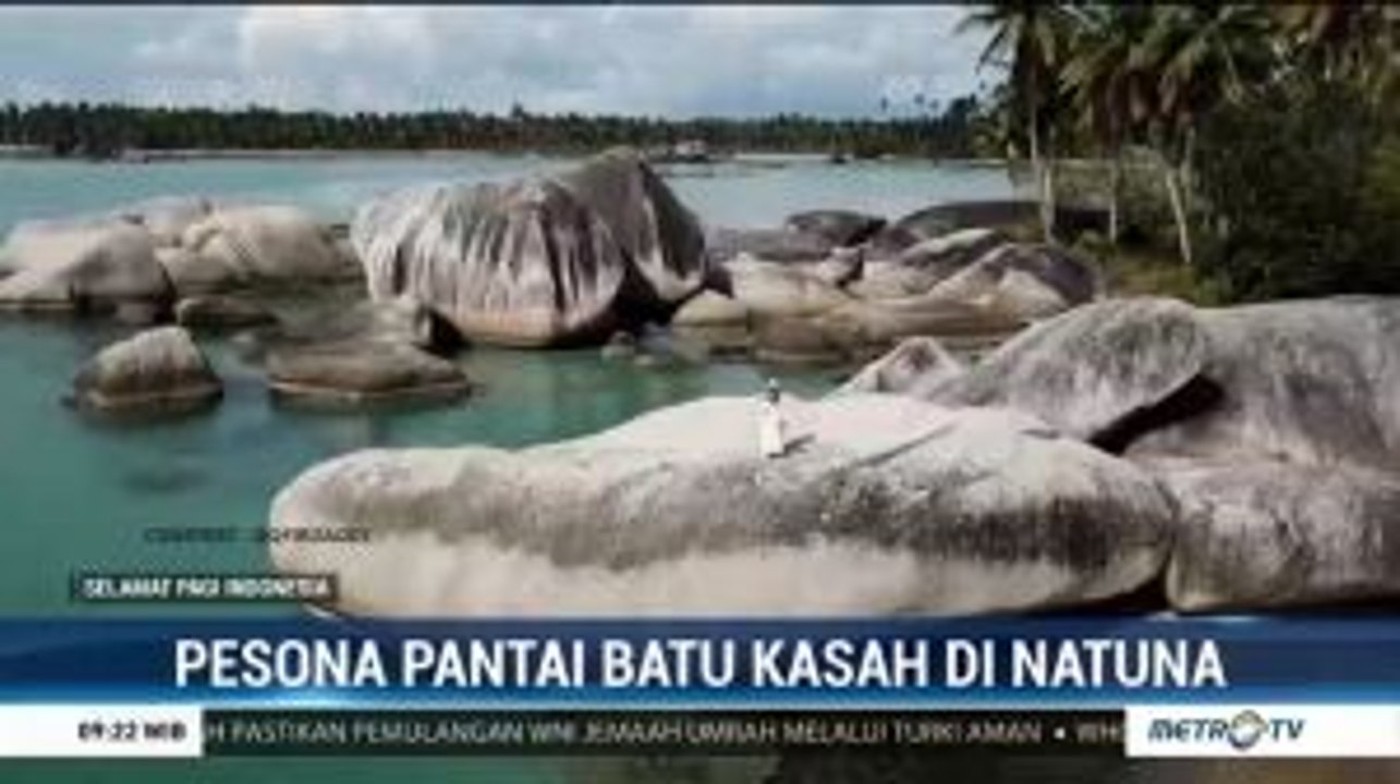 Pesona Pantai Batu Kasah di Natuna