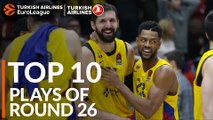 Turkish Airlines EuroLeague Regular Season Round 26 Top 10 Plays