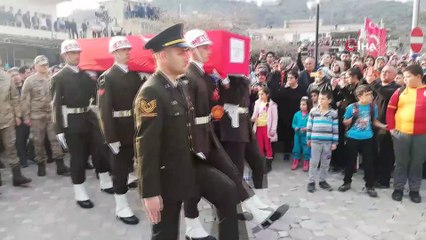 İdlib şehidi Halil İbrahim Akkaya son yolculuğuna uğurlandı