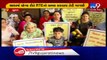 Parents sit on protest against schools charging donation and not following FRC rules in Surat