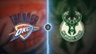 Bucks rout Thunder in blowout win