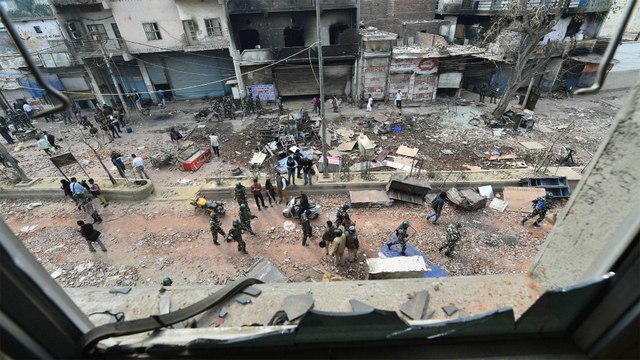 Delhi violence: Police monitor situation using drone cameras