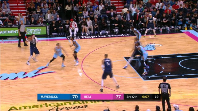 Bam! - Adebayo's outrageous windmill dunk