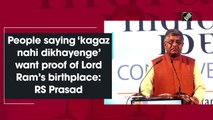 People saying ‘kagaz nahi dikhayenge’ want proof of Lord Ram’s birthplace: Ravi Shankar Prasad