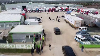 Katar'dan İdliblilere yardım