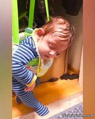 Funniest Baby's Reaction to Daddy Singing