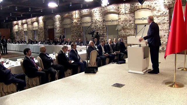 Cumhurbaşkanı Erdoğan: Karşımızdaki senaryonun asıl hedefi Suriye değil, Türkiye'dir - İSTANBUL