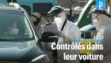 Coronavirus : un « drive » pour dépister les Coréens dans leur voiture