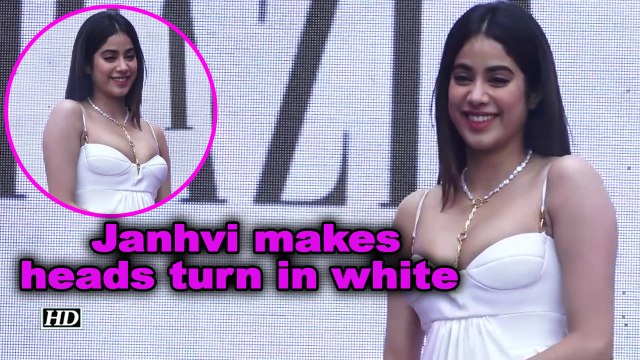 Janhvi Kapoor makes heads turn in white