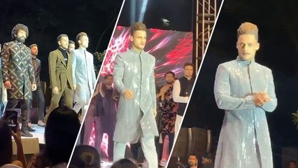 Bigg Boss 13's Handsome Hunk Asim Riaz Turns Showstopper For Fashion Designer Pankajj Soni