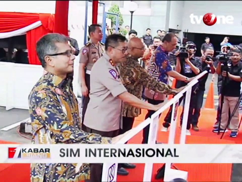 Polri Luncurkan SIM Internasional Online