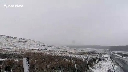 Blizzard conditions in western Ireland as Storm Jorge hits