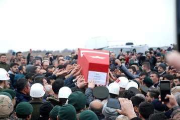 Tokat'ta İdlib şehidi toprağa verildi