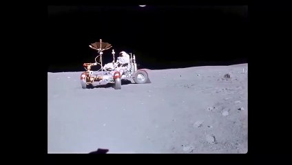 Images colorisées et stabilisées du rover sur la Lune en 1972 !