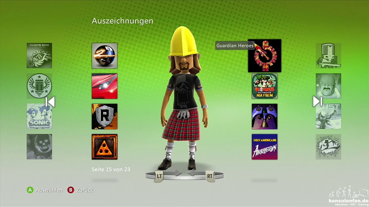 Guardian Heroes ► Avatar Awards