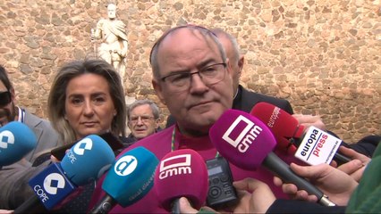 Arzobispo de Toledo: "Hoy es un día histórico y grande"