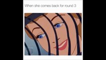 When she comes back for round 3 meme