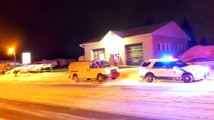 Opération policière à Châteauguay