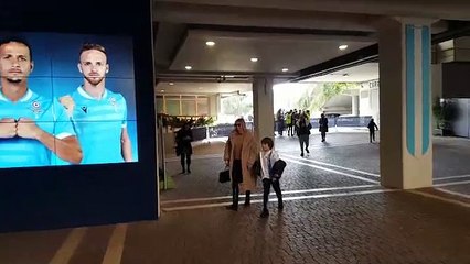 L'arrivo di Lady Inzgahi all'Olimpico