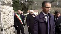Il Presidente Mattarella visita il Museo della Resistenza (29.02.20)