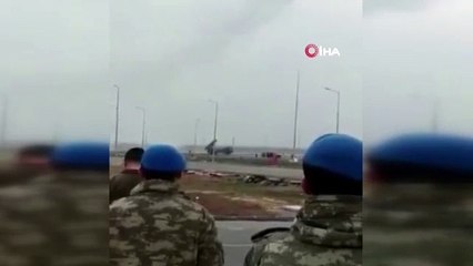 TSK'nın rejim unsurlarına ateş açma anı kamerada