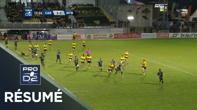 PRO D2 - Résumé Carcassonne-Montauban: 23-14 - J22 - Saison 2019/2020
