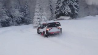 Rally Sweden 2020 •Test Elfyn Evans •Toyota Yaris  WRC