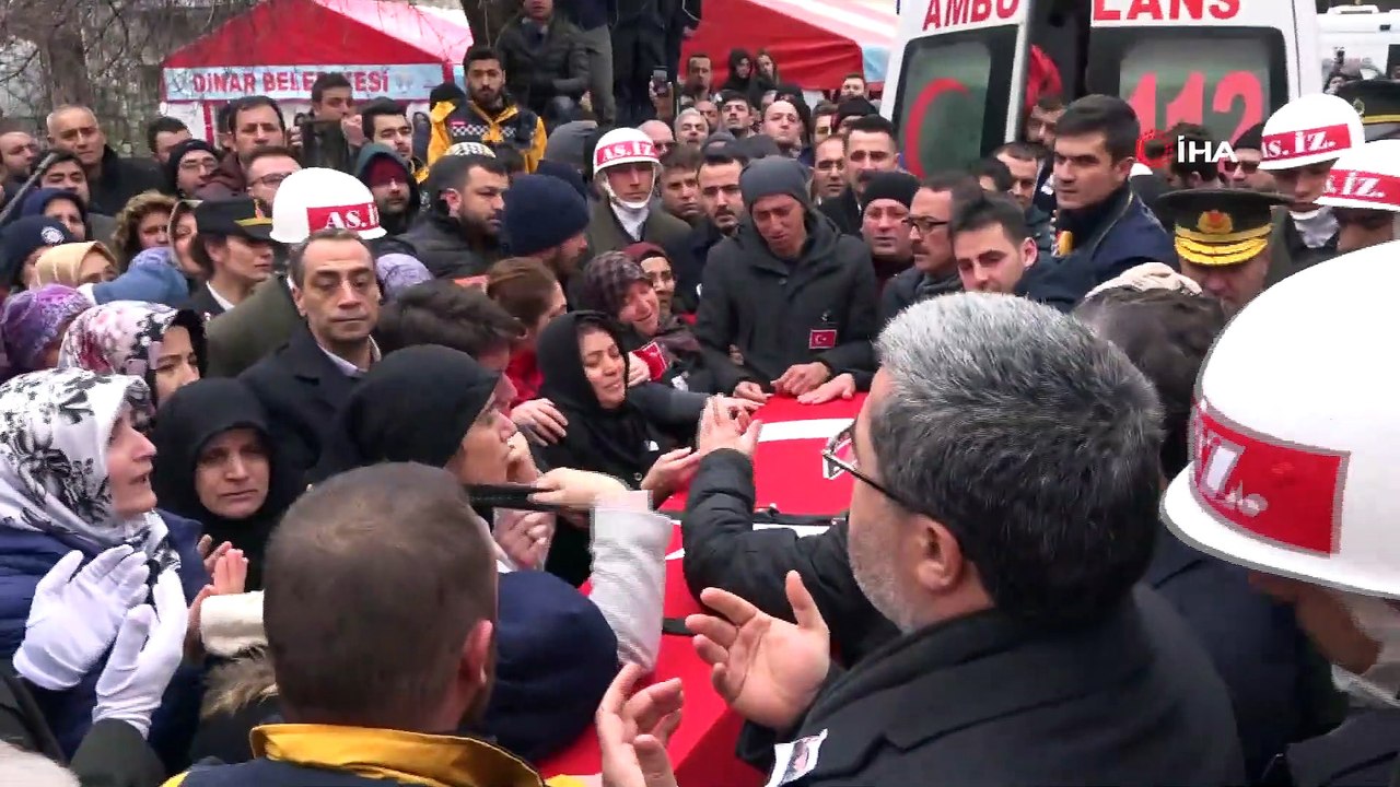 Afyonlu Şehit Piyade Yüzbaşı Süleyman Şahin Son Yolculuğuna Uğurlandı