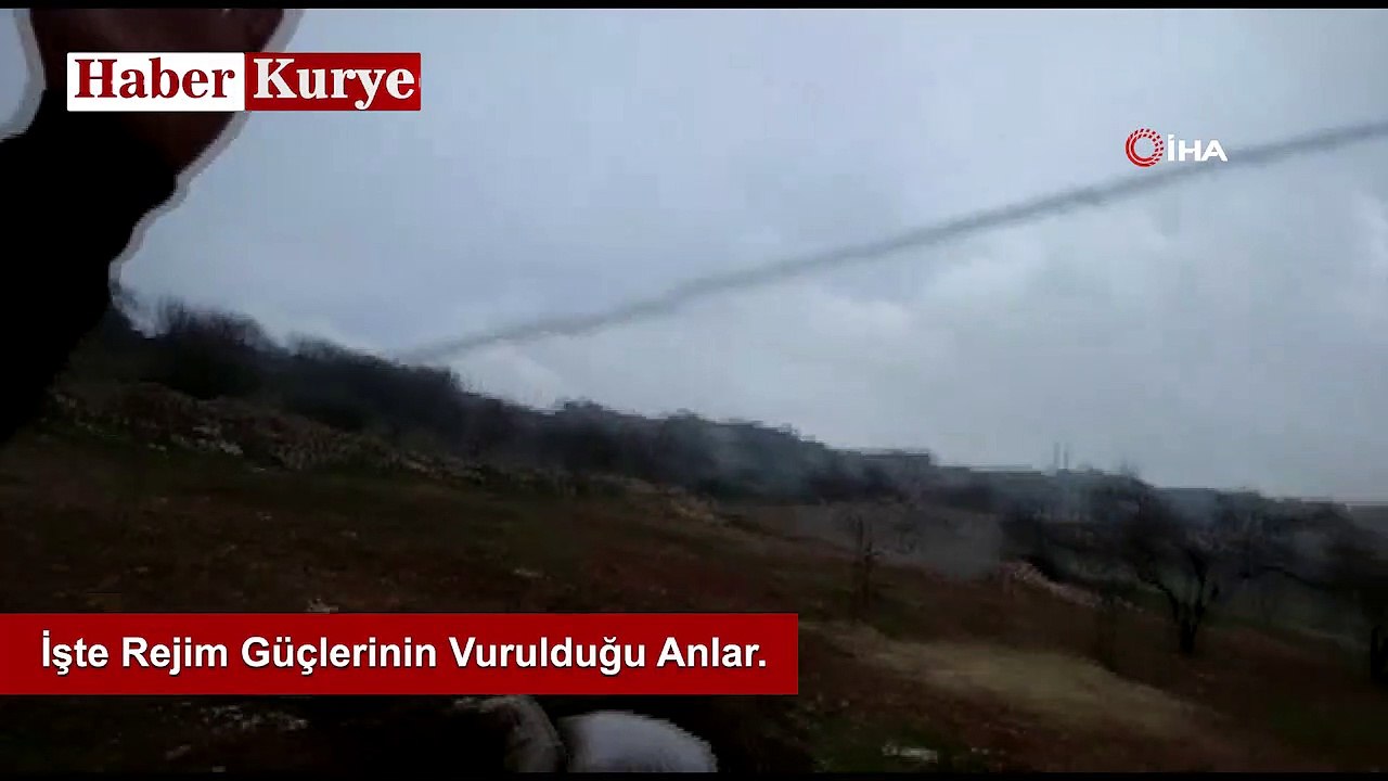 İşte Rejim Güçlerinin Vurulduğu Anlar