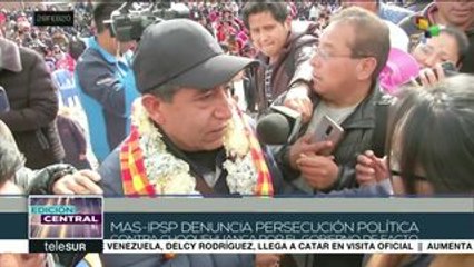 Bolivia: nueva demanda de inhabilitación contra candidatos del MAS