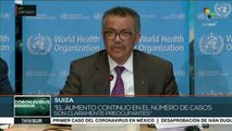 OMS muestra preocupación por aumento en casos de COVID-19