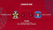 Resumen partido entre Cambridge United y Carlisle United Jornada 36 League Two