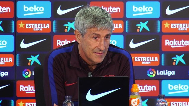 Setien admits talking tactics with Pep ahead of El Clasico