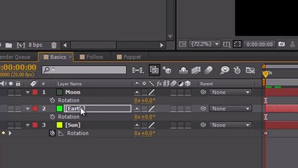 After Effects Basics 17 Parenting