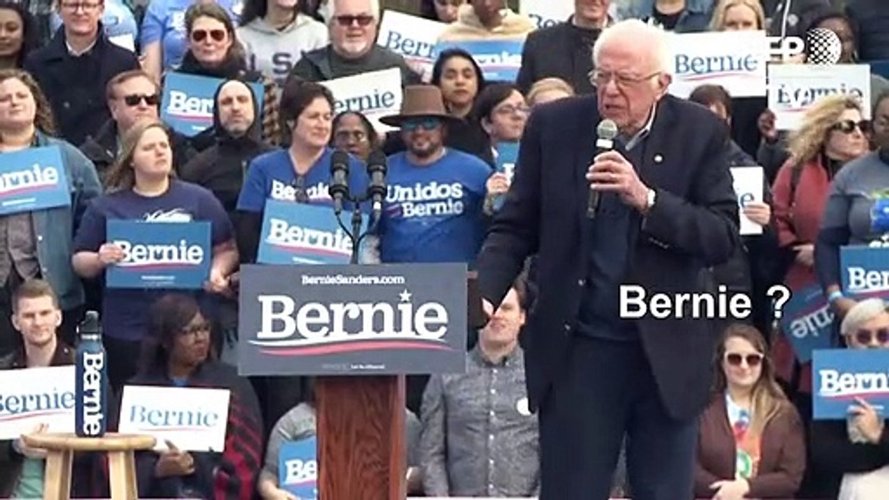 En Californie, un sosie de Bernie Sanders est f...