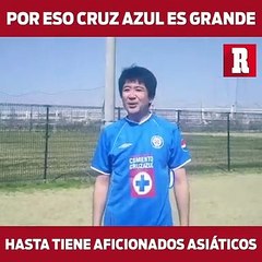 Cruz Azul tiene aficionados en todo el mundo