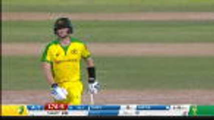 Smith falls as Australia stumble in chase