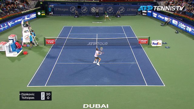 Djokovic beats Tsitsipas to clinch Dubai crown
