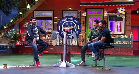 Kapils_Desi_Kaun_Banega_Crorepati_fun_with_the_Deol_Brothers_-_The_Kapil_Sharma_