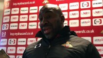 Darren Moore on Doncaster Rovers' win over Wycombe Wanderers