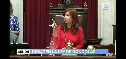 CFK sobre Costa y la Ley de Góndolas