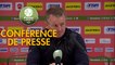Conférence de presse Valenciennes FC - AC Ajaccio (0-0) : Olivier GUEGAN (VAFC) - Olivier PANTALONI (ACA) - 2019/2020