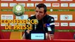Conférence de presse Le Mans FC - EA Guingamp (2-1) : Richard DEZIRE (LEMANS) -  (EAG) - 2019/2020
