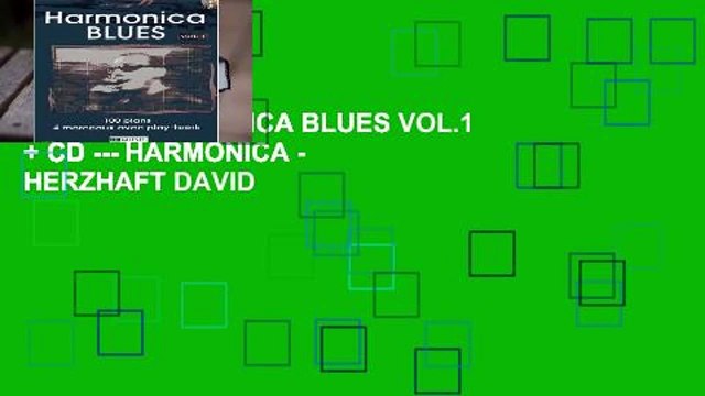 Review HARMONICA BLUES VOL.1 + CD - HARMONICA - HERZHAFT DAVID