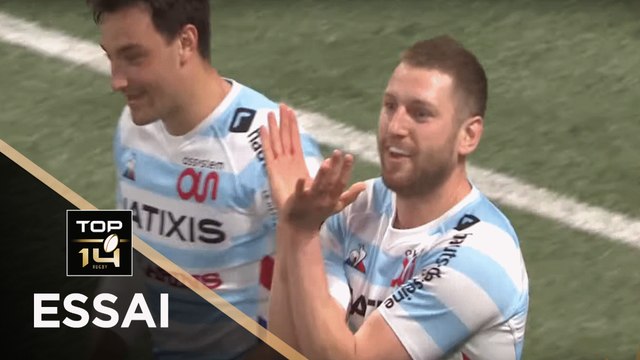 TOP 14 - Essai Finn RUSSELL (R92) - Racing 92 - La Rochelle - J17 - Saison 2019/2020