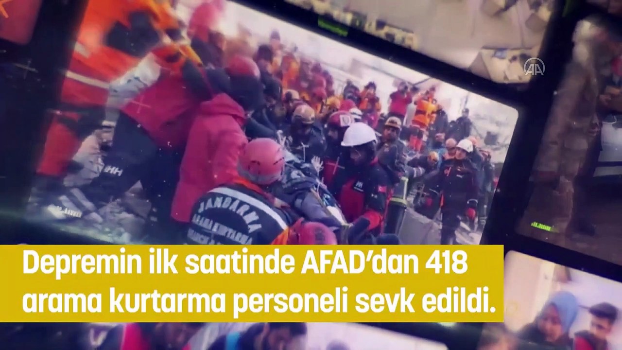AFAD, Elazığ depreminin ardından yapılan çalışmaları paylaştı - ANKARA