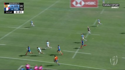 La France et l'Argentine se neutralisent à Los Angeles - HSBC World Rugby Sevens Series