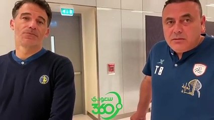 مدرب الشباب جارسيا بعد الخماسية من الاتحاد طبيعي أن تحدث بعض الثغرات طالما نلعب بعيداً عن التحفظ الدفاعي الاتحاد الشباب @Alshahen