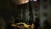 Ankara'da apartmanın çatısında yangın